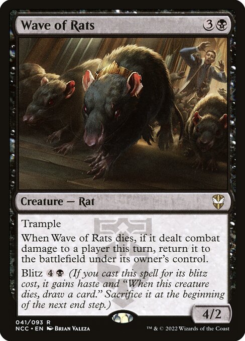 Wave of Rats (NCC 41) [New Capenna Commander]