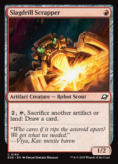 Slagdrill Scrapper (EOE 160) [Edge of Eternities]