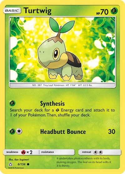 Turtwig 6 (SM05 6/156) [SM - Ultra Prism]
