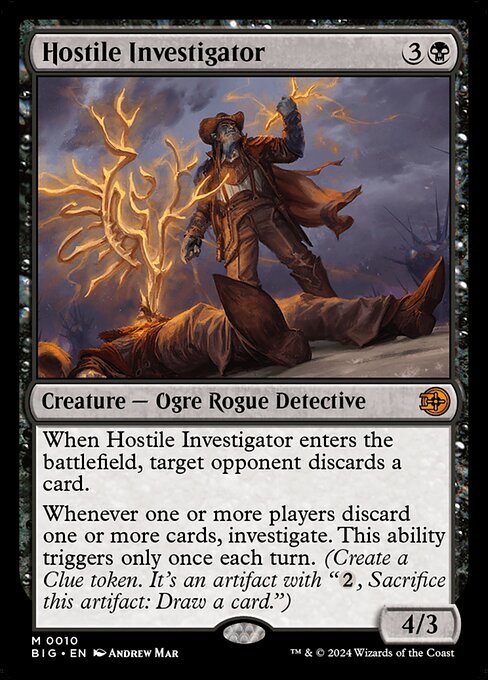Hostile Investigator (BIG 10) [The Big Score]