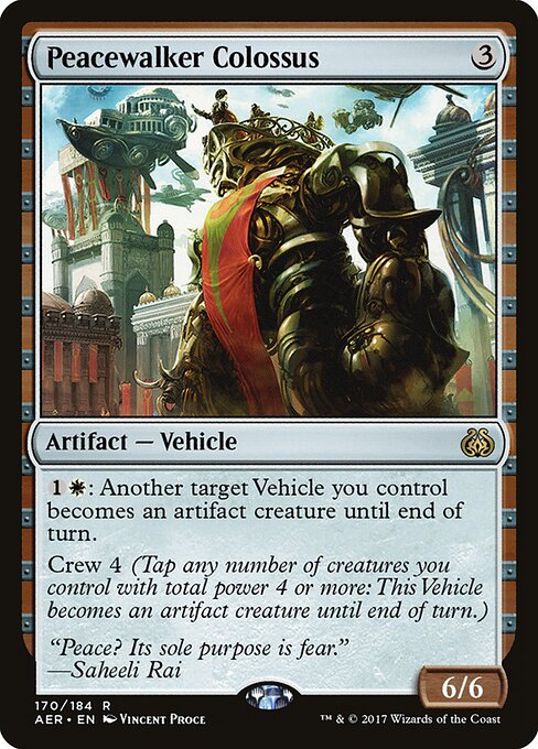 Peacewalker Colossus (AER 170) [Aether Revolt]