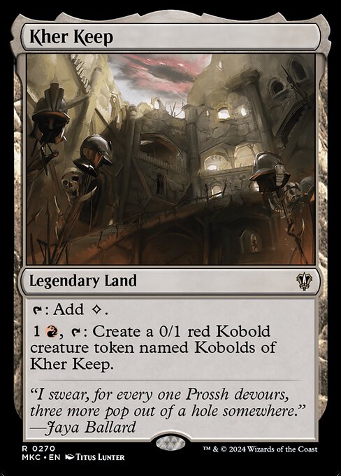 Kher Keep (MKC 270) [Murders at Karlov Manor Commander]