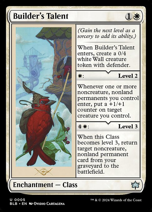 Builder's Talent (BLB 5) [Bloomburrow]