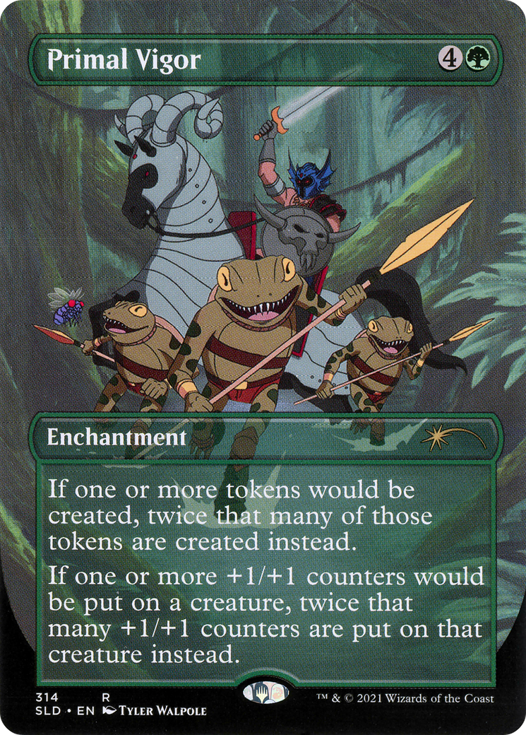 Primal Vigor (Borderless) [Secret Lair Drop Series]