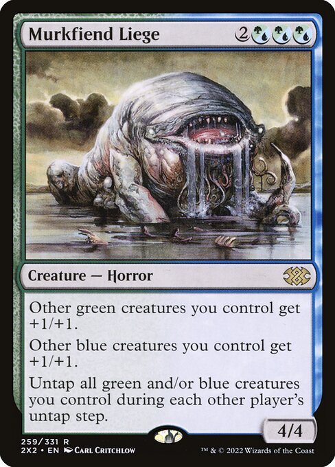 Murkfiend Liege (2X2 259) [Double Masters 2022]