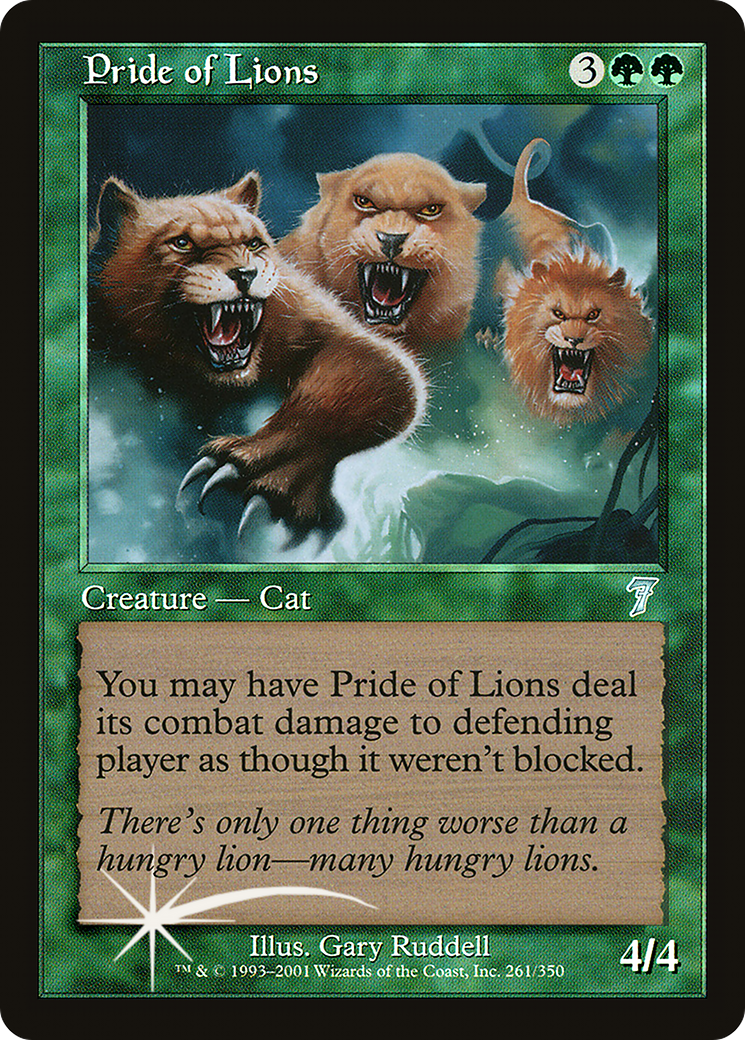 Pride of Lions [Seventh Edition]
