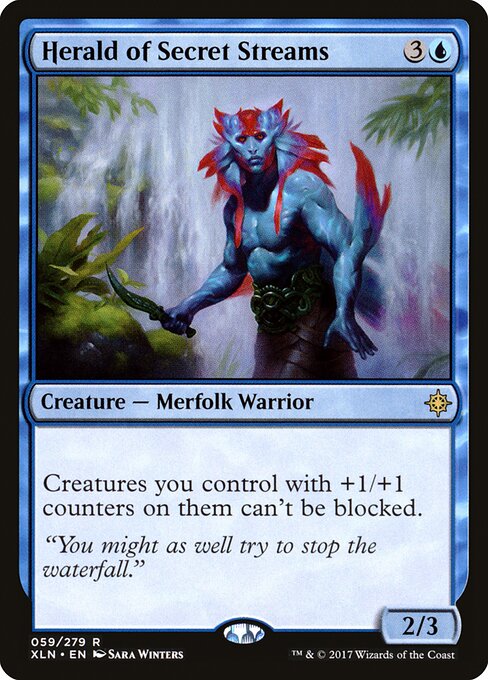 Herald of Secret Streams (XLN 59) [Ixalan]