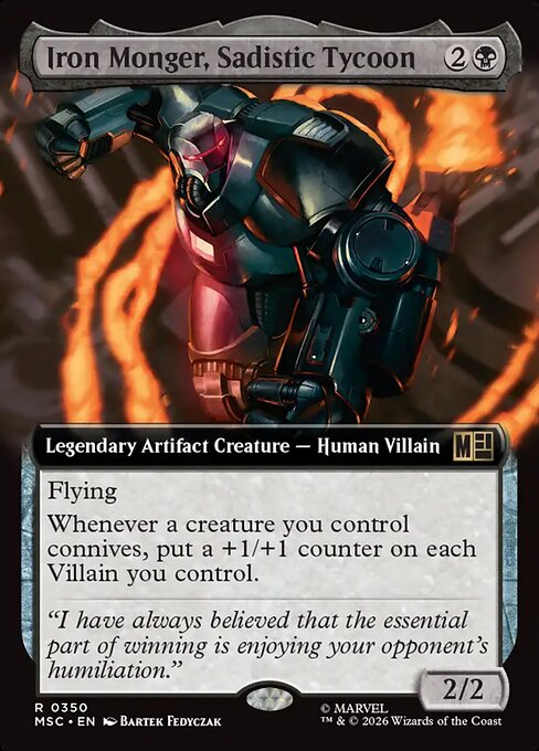 Iron Monger, Sadistic Tycoon (MSC 350) [Marvel Super Heroes Commander]