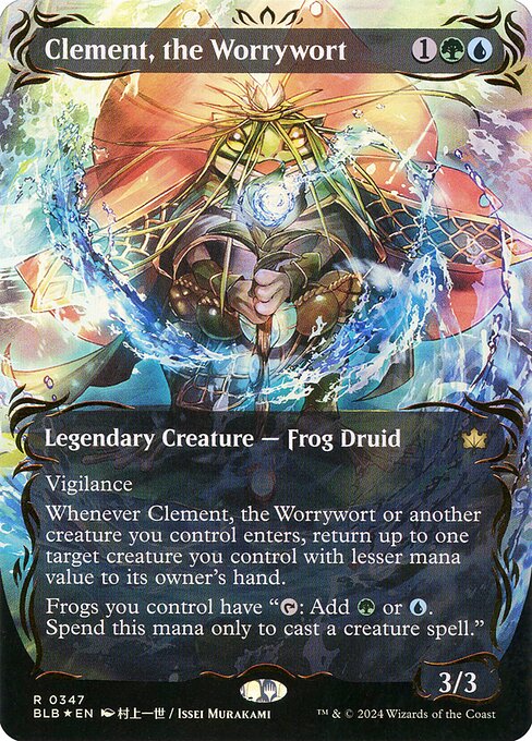 Clement, the Worrywort (BLB 347) [Bloomburrow]
