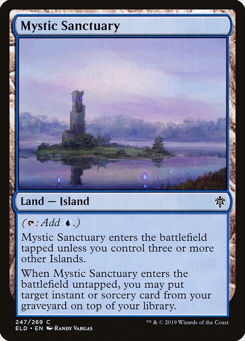 Mystic Sanctuary (ELD 247) [Throne of Eldraine]