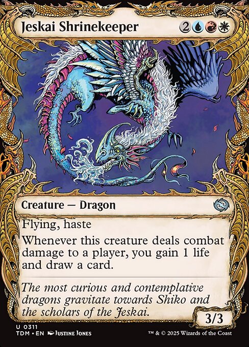 Jeskai Shrinekeeper (TDM 311) [Tarkir: Dragonstorm]