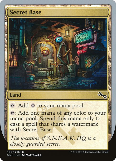 Secret Base (UST 165b) [Unstable]