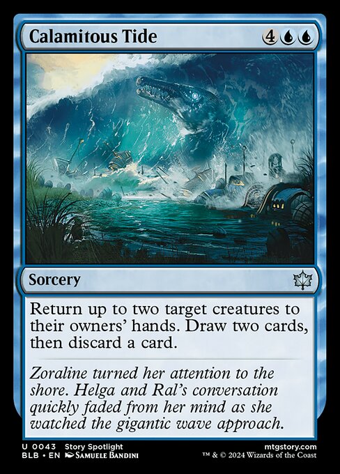 Calamitous Tide (BLB 43) [Bloomburrow]