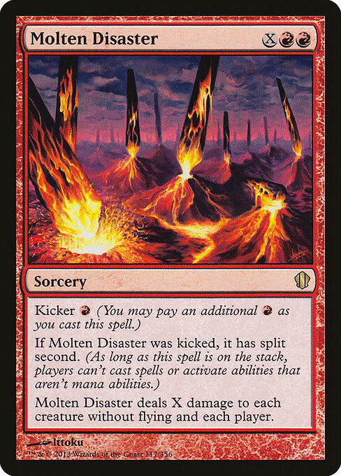 Molten Disaster (C13 117) [Commander 2013]