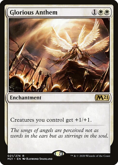 Glorious Anthem (M21 21) [Core Set 2021]