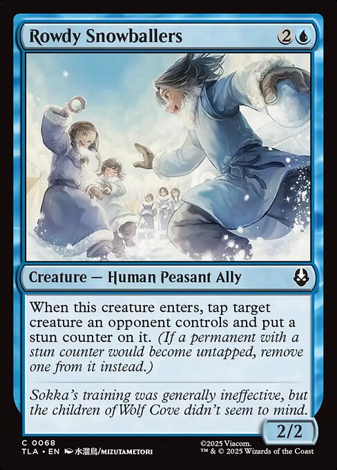 Rowdy Snowballers (TLA 68) [Avatar: The Last Airbender]