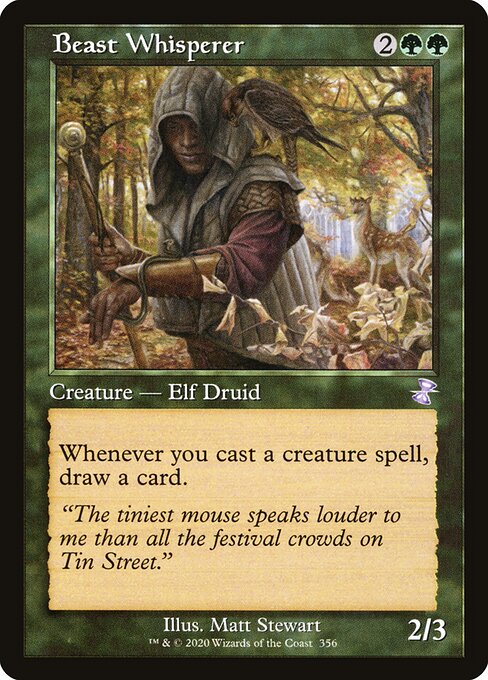 Beast Whisperer (TSR 356) [Time Spiral Remastered]