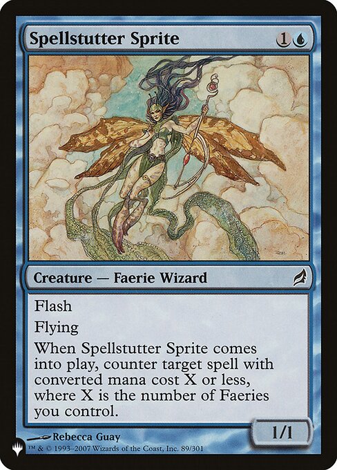 Spellstutter Sprite (PLST LRW-89) [The List]