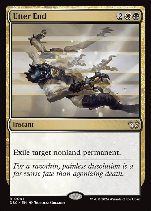 Utter End (DSC 91) [Duskmourn: House of Horror Commander]