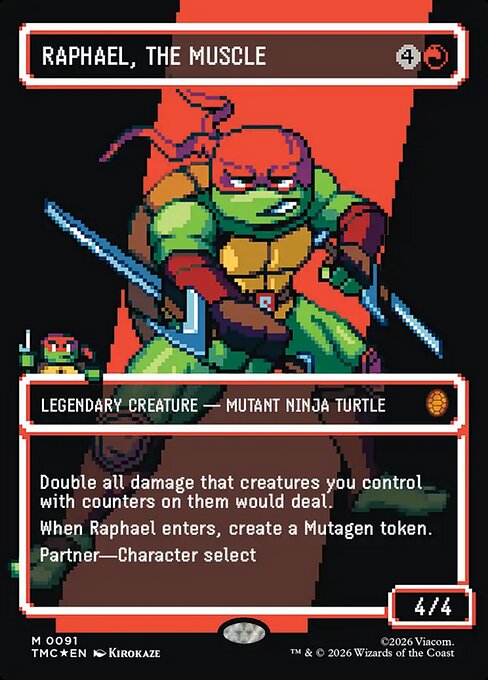 Raphael, the Muscle (TMC 91) [Teenage Mutant Ninja Turtles Eternal]