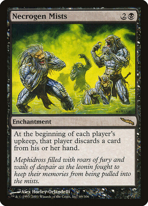 Necrogen Mists (MRD 69) [Mirrodin]