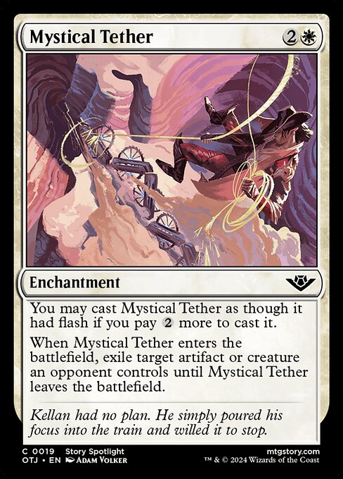 Mystical Tether (OTJ 19) [Outlaws of Thunder Junction]