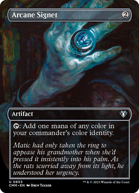 Arcane Signet (CMM 653) [Commander Masters]