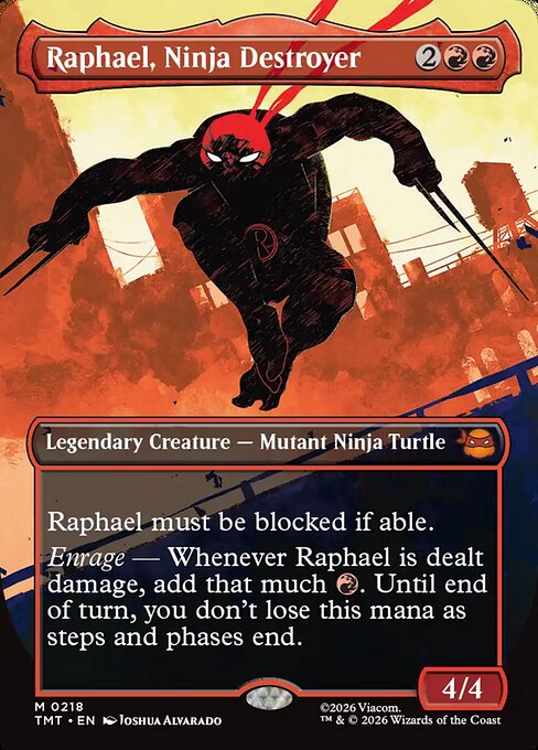 Raphael, Ninja Destroyer (TMT 218) [Teenage Mutant Ninja Turtles]