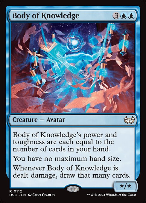 Body of Knowledge (DSC 112) [Duskmourn: House of Horror Commander]