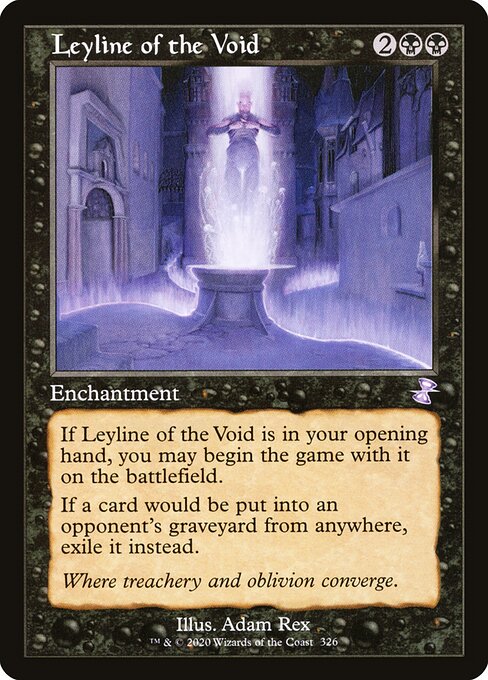 Leyline of the Void (TSR 326) [Time Spiral Remastered]