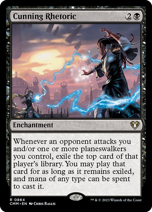 Cunning Rhetoric (CMM 864) [Commander Masters]