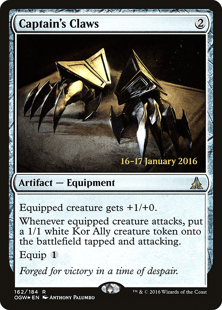 Captain's Claws [Oath of the Gatewatch Prerelease Promos]