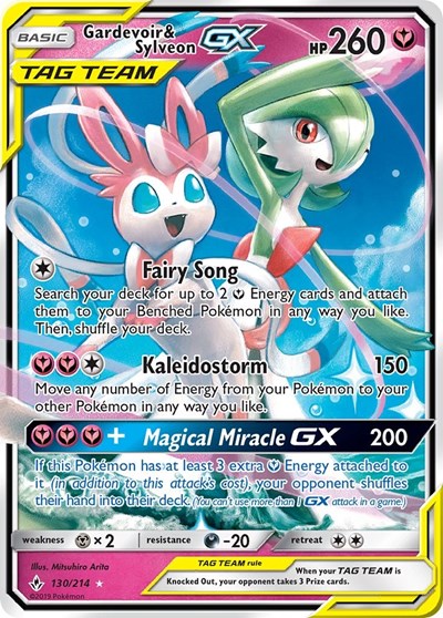 Gardevoir and Sylveon GX (SM10 130/214) [SM - Unbroken Bonds]