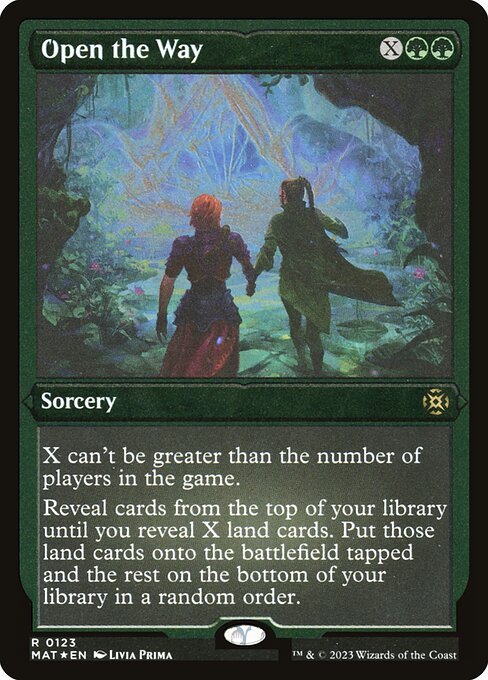 Open the Way (MAT 123) [March of the Machine: The Aftermath]