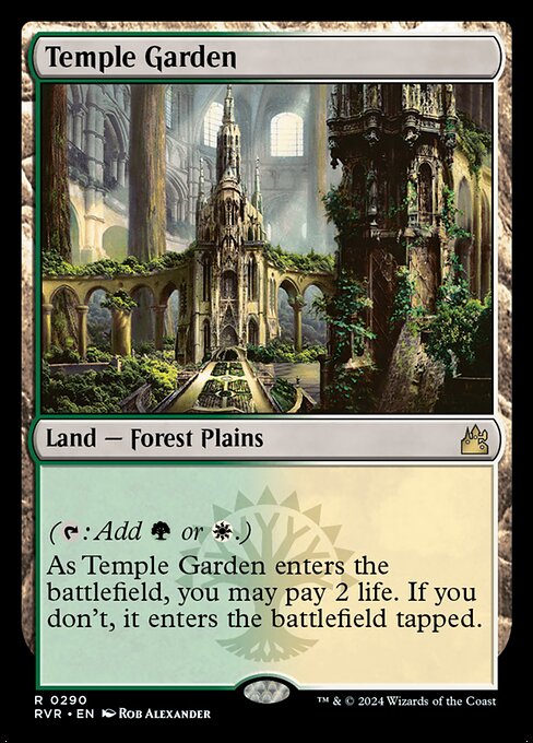 Temple Garden (RVR 290) [Ravnica Remastered]