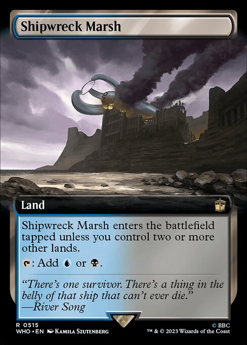 Shipwreck Marsh (Extended Art) (WHO 515) [Doctor Who]