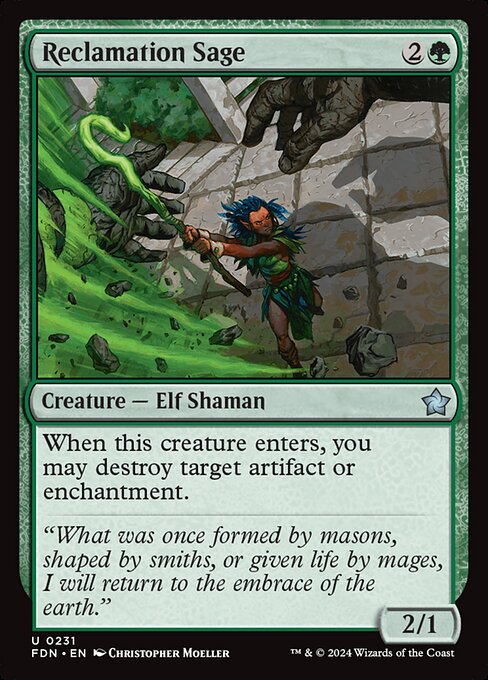 Reclamation Sage (FDN 231) [Foundations]