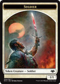 Soldier (004) // Elephant (012) Double-Sided Token [Modern Horizons Tokens]