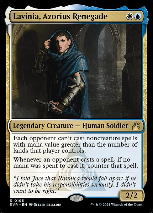 Lavinia, Azorius Renegade (RVR 195) [Ravnica Remastered]