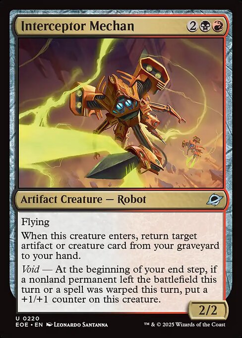 Interceptor Mechan (EOE 220) [Edge of Eternities]