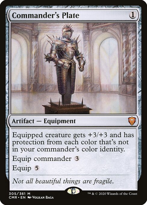 Commander's Plate (CMR 305) [Commander Legends]