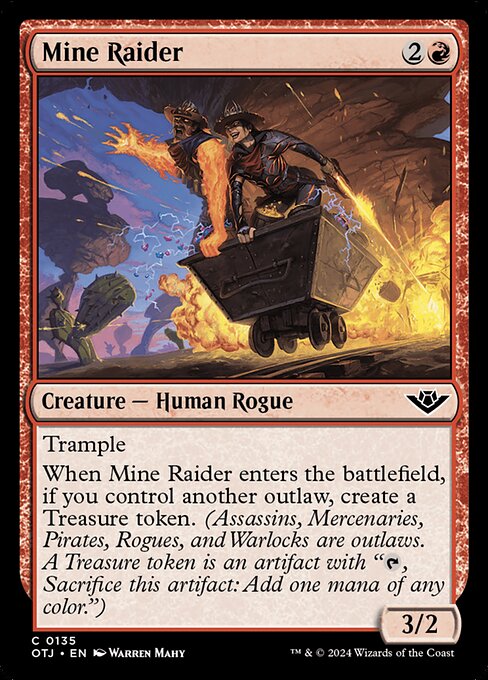 Mine Raider (OTJ 135) [Outlaws of Thunder Junction]