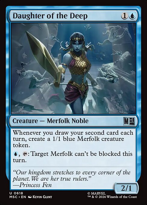 Daughter of the Deep (MSC 618) [Marvel Super Heroes Commander]