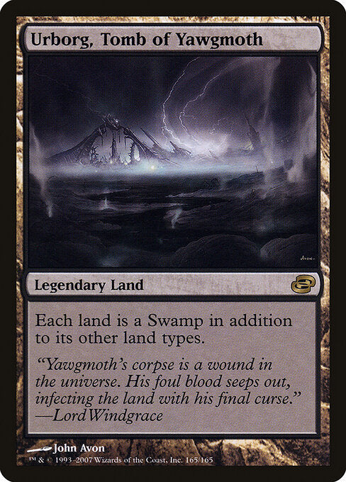 Urborg, Tomb of Yawgmoth (PLC 165) [Planar Chaos]
