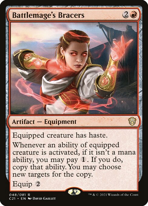 Battlemage's Bracers (C21 48) [Commander 2021]
