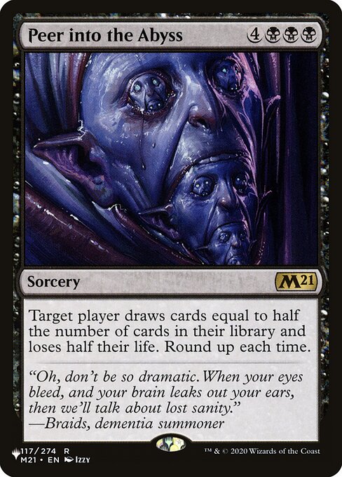 Peer into the Abyss (PLST M21-117) [The List]
