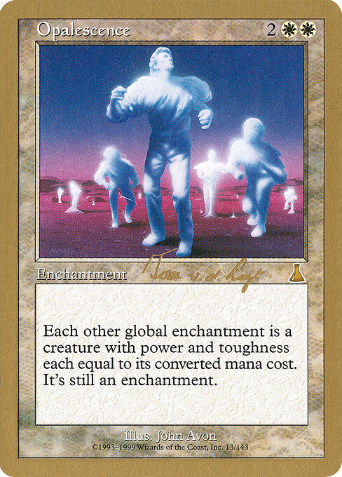Opalescence (WC00 tvdl13) [World Championship Decks 2000]