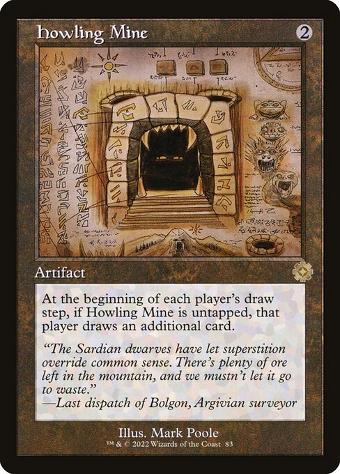 Howling Mine (BRR 83) [The Brothers' War Retro Artifacts]