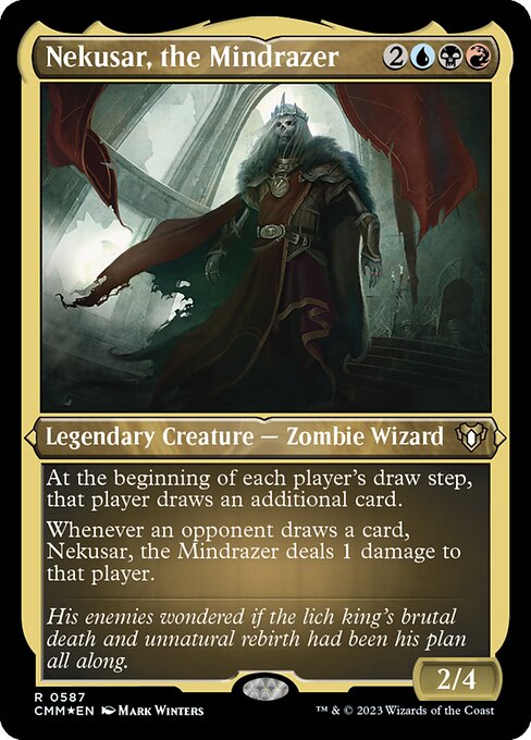 Nekusar, the Mindrazer (CMM 587) [Commander Masters]