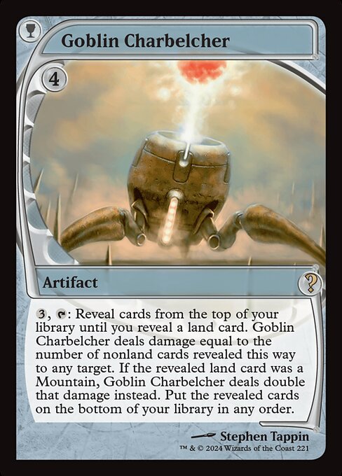 Goblin Charbelcher (MB2 221) [Mystery Booster 2]